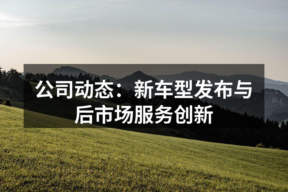全新SUV车型发布现场